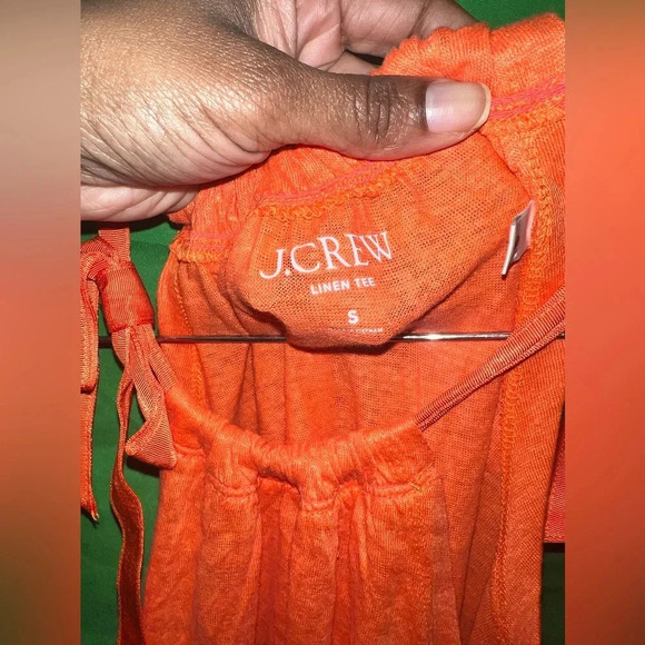 J.Crew 100% Linen Top size Small - Picture 6 of 7